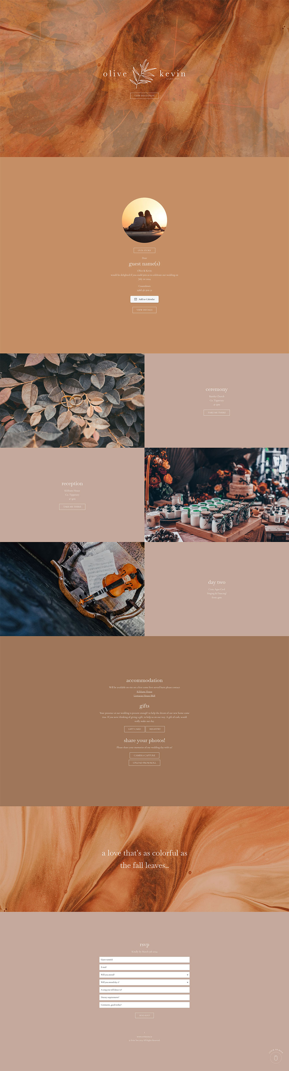 Evite You Online Personalised Paperless Digital Whatsapp Wedding Invitations & Websites, Dublin, Ireland