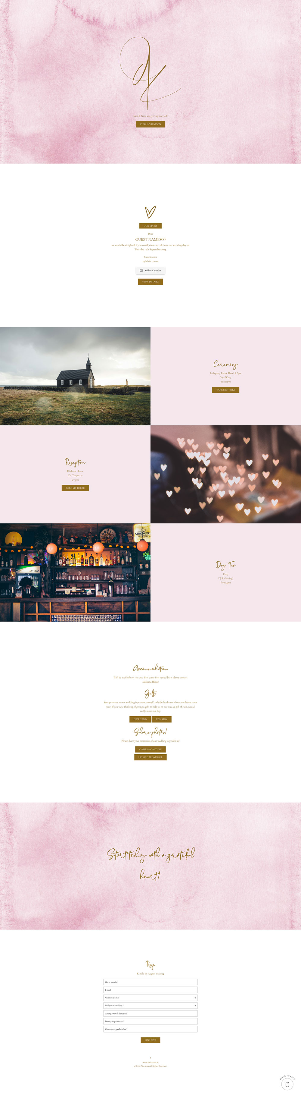 Evite You Online Personalised Paperless Digital Whatsapp Wedding Invitations & Websites, Dublin, Ireland