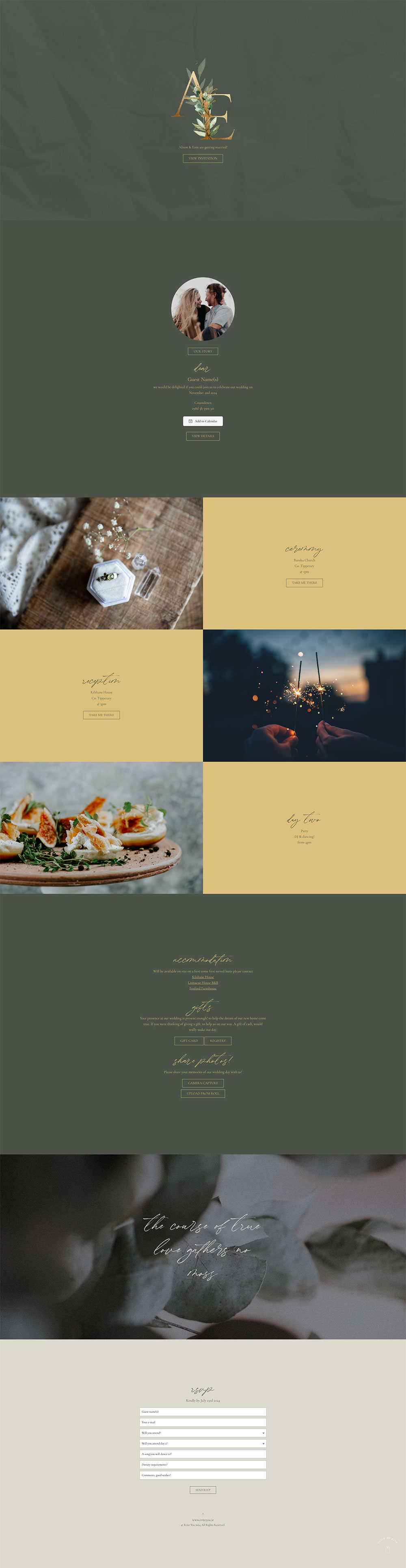 Evite You Online Personalised Paperless Digital Whatsapp Wedding Invitations & Websites, Dublin, Ireland