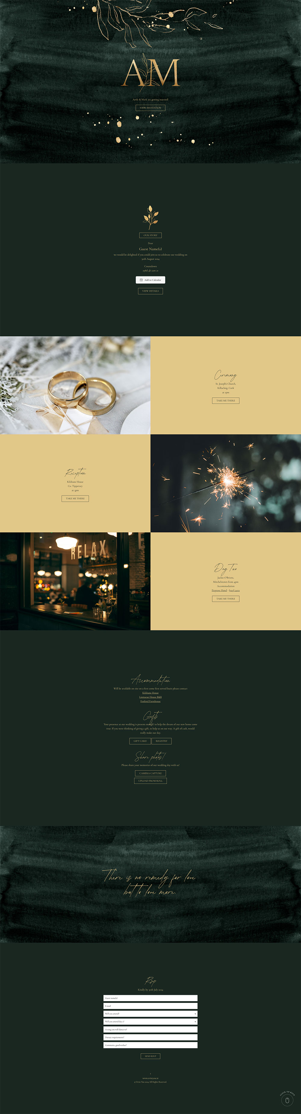 Evite You Online Personalised Paperless Digital Whatsapp Wedding Invitations & Websites, Dublin, Ireland