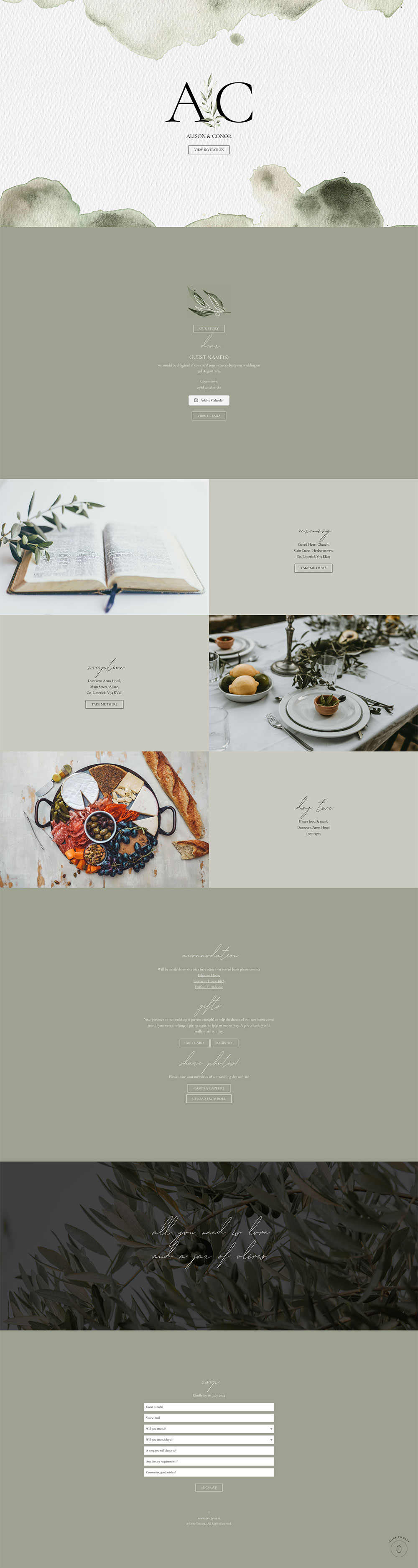 Evite You Online Personalised Paperless Digital Whatsapp Wedding Invitations & Websites, Dublin, Ireland