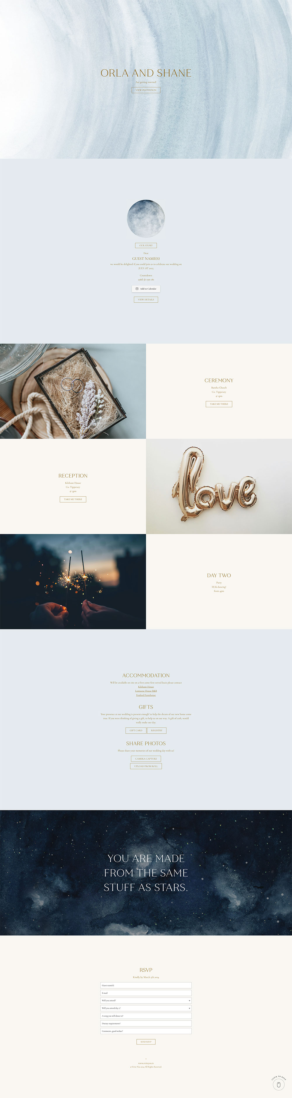 Evite You Online Personalised Paperless Digital Whatsapp Wedding Invitations & Websites, Dublin, Ireland