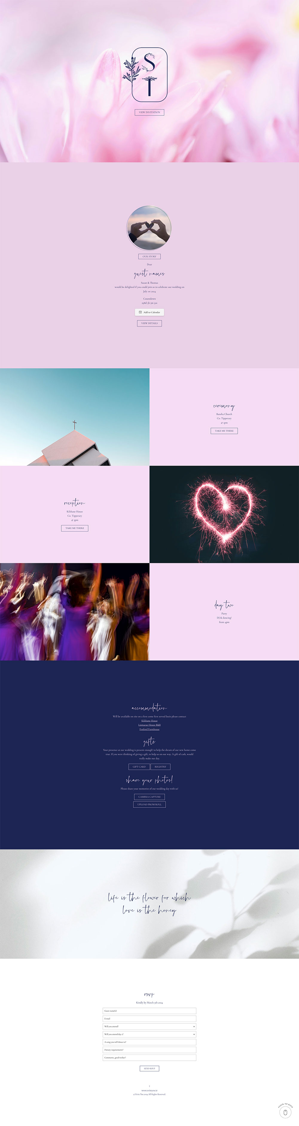 vite You Online Personalised Paperless Digital Whatsapp Wedding Invitations & Websites New York United States America USA