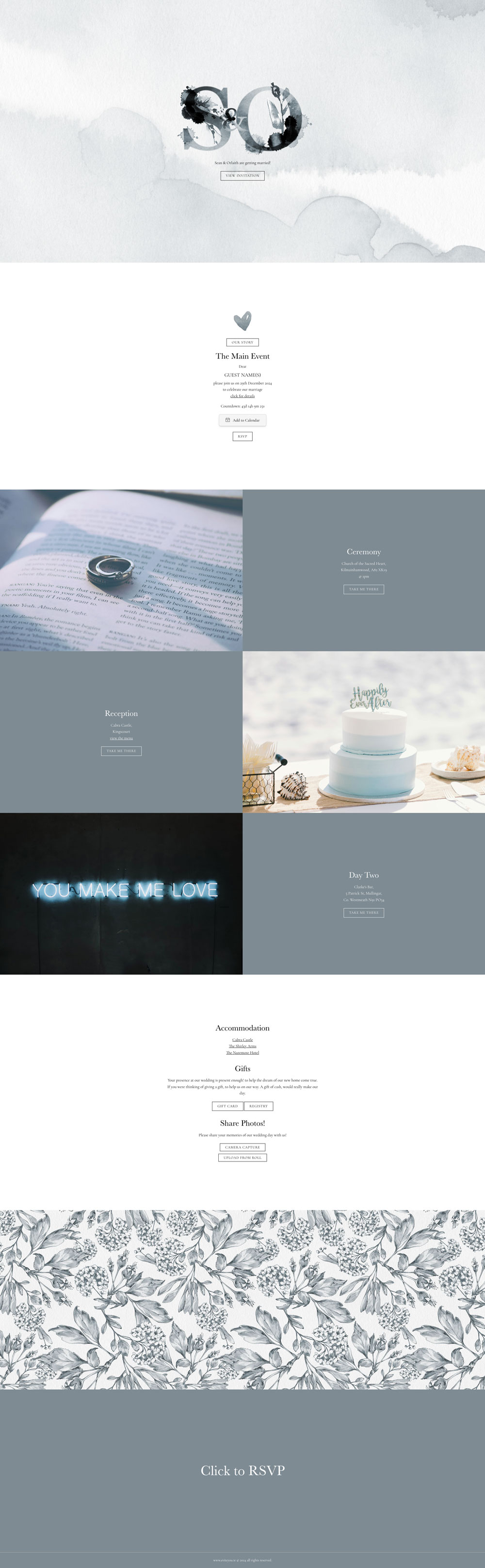 Evite You Online Personalised Paperless Digital Whatsapp Wedding Invitations & Websites, Dublin, Ireland